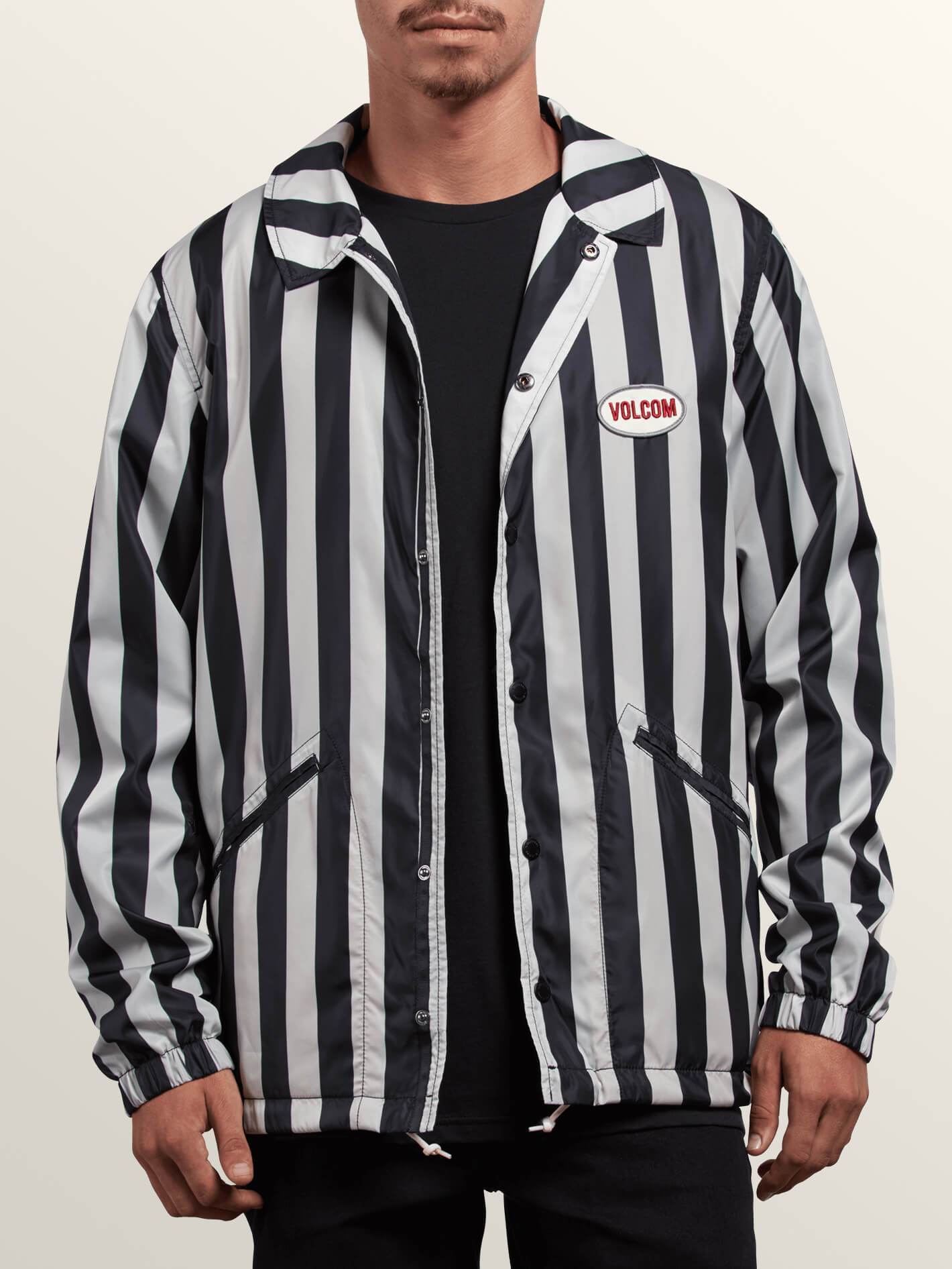 Brews Coach Jacket - Black/white