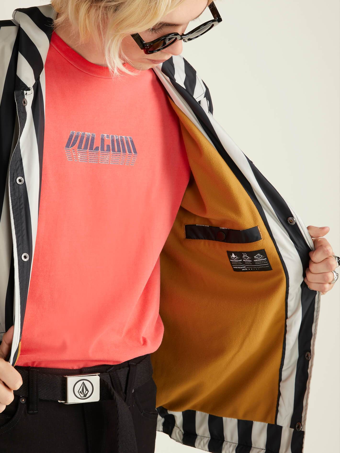 Brews Coach Jacket - Black/white