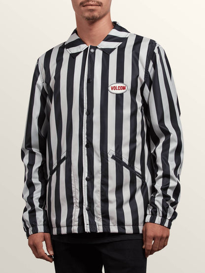 Brews Coach Jacket - Black/white