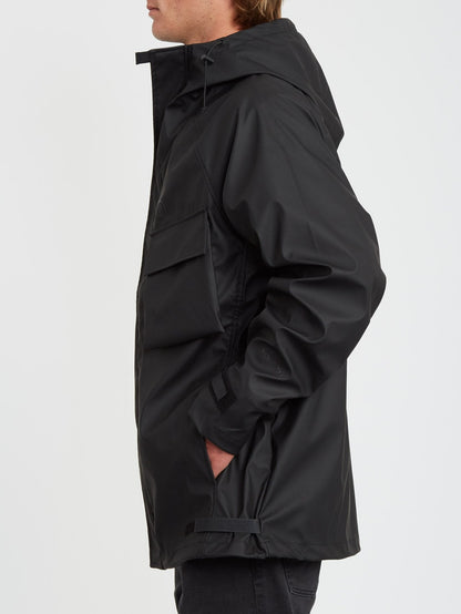V Smock Jacket - Black
