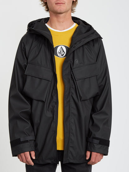 V Smock Jacket - Black