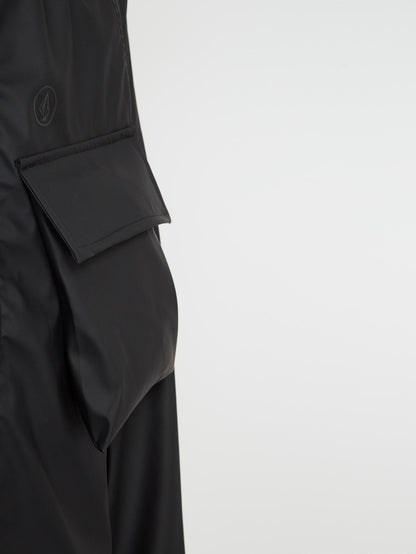 V Smock Jacket - Black