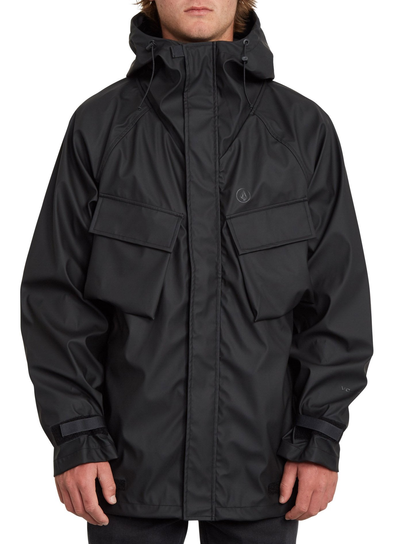 V Smock Jacket - Black