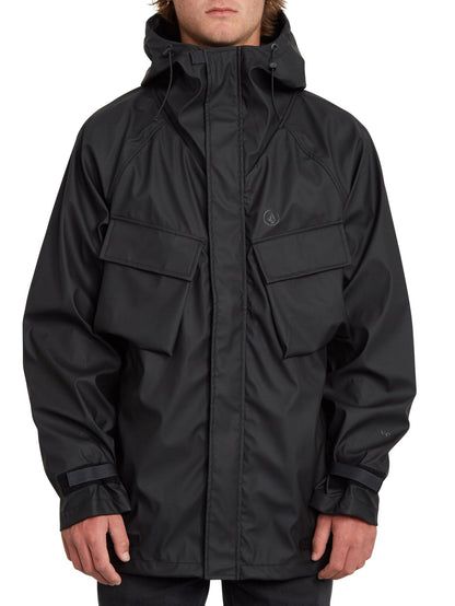V Smock Jacket - Black