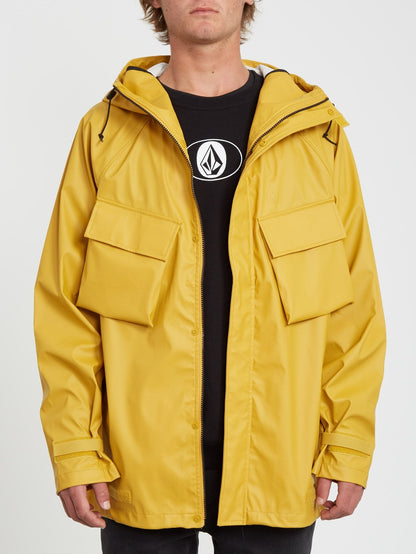 V Smock Jacket - Gold