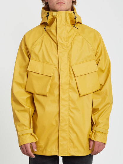 V Smock Jacket - Gold