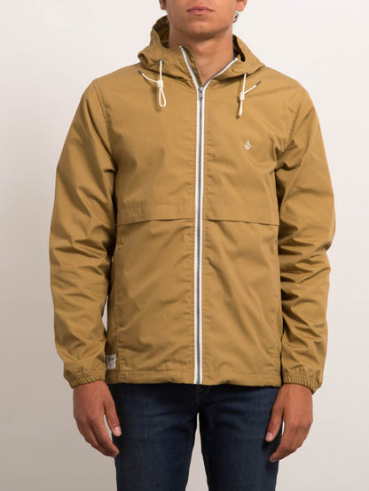 HOWARD LINED JACKET BURNT KHAKI