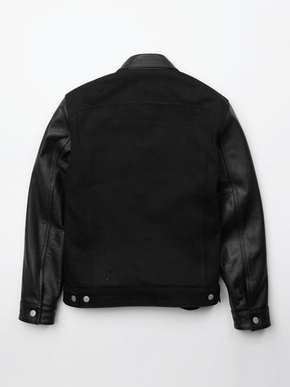 SCHOTTxVLCM TTT JCKT BLACK
