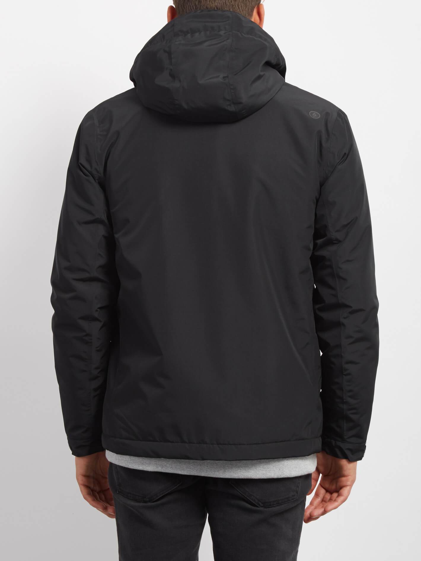 Stone Storm Lined Jacket - Black