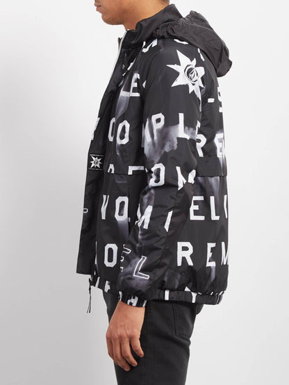 A.P. Jacket - Black Print