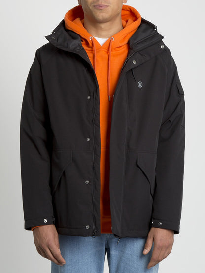 Synthwave 5K Jacket - Black