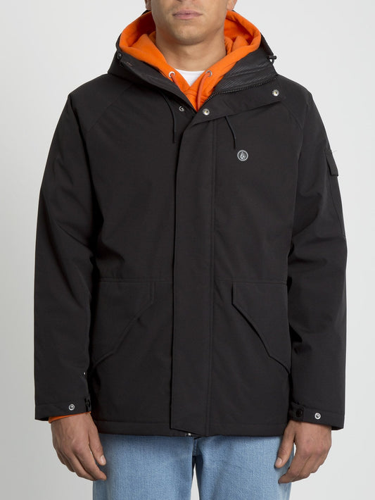 Synthwave 5K Jacket - Black