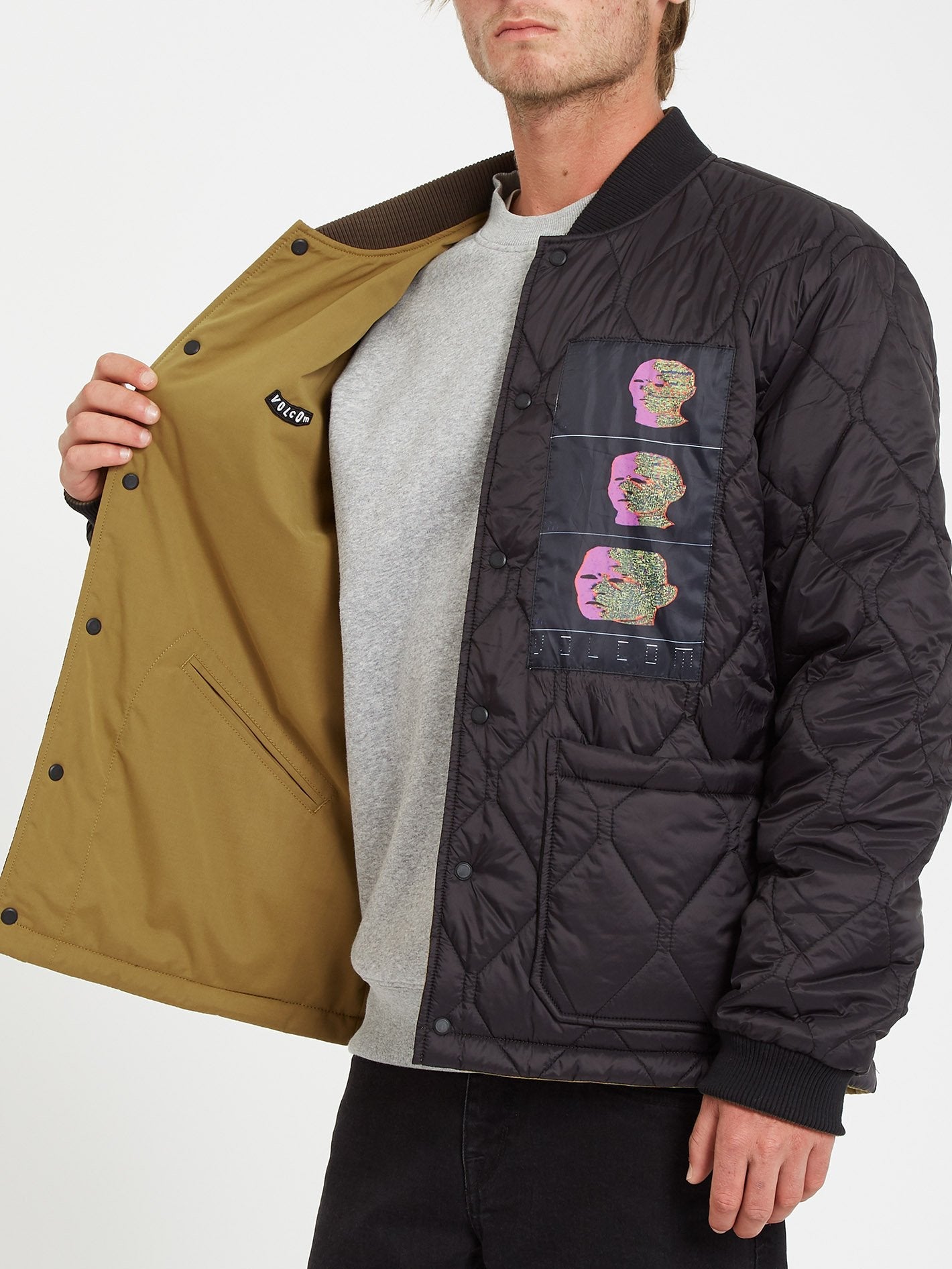 Lookster Jacket - BLACK COMBO