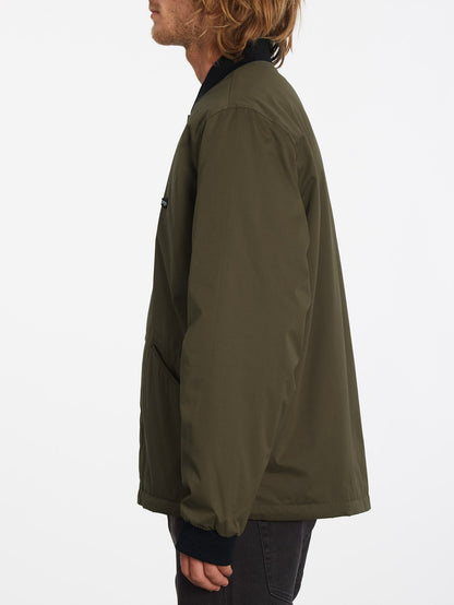 Lookster Jacket (Reversible) - SERVICE GREEN