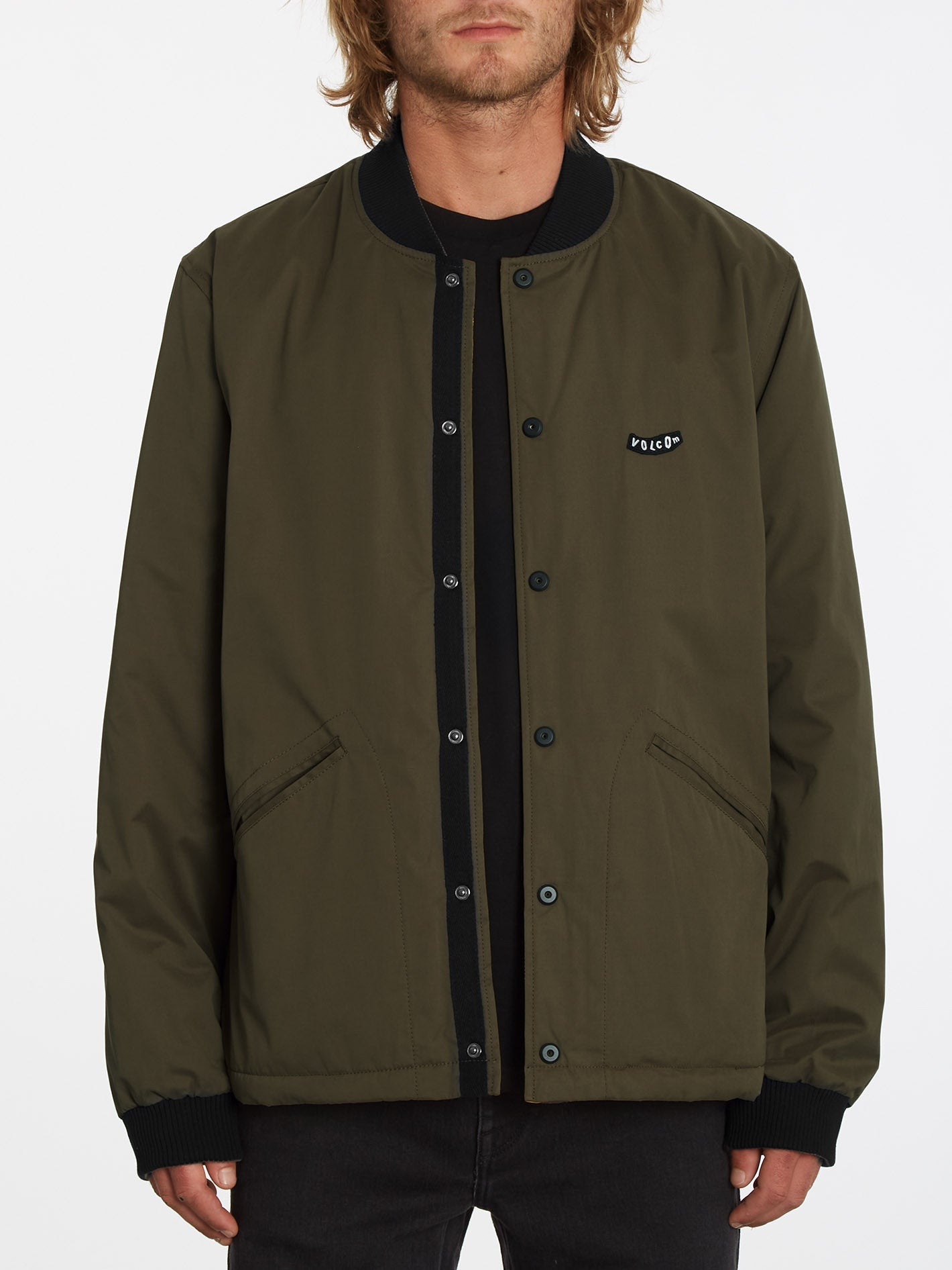 Lookster Jacket (Reversible) - SERVICE GREEN