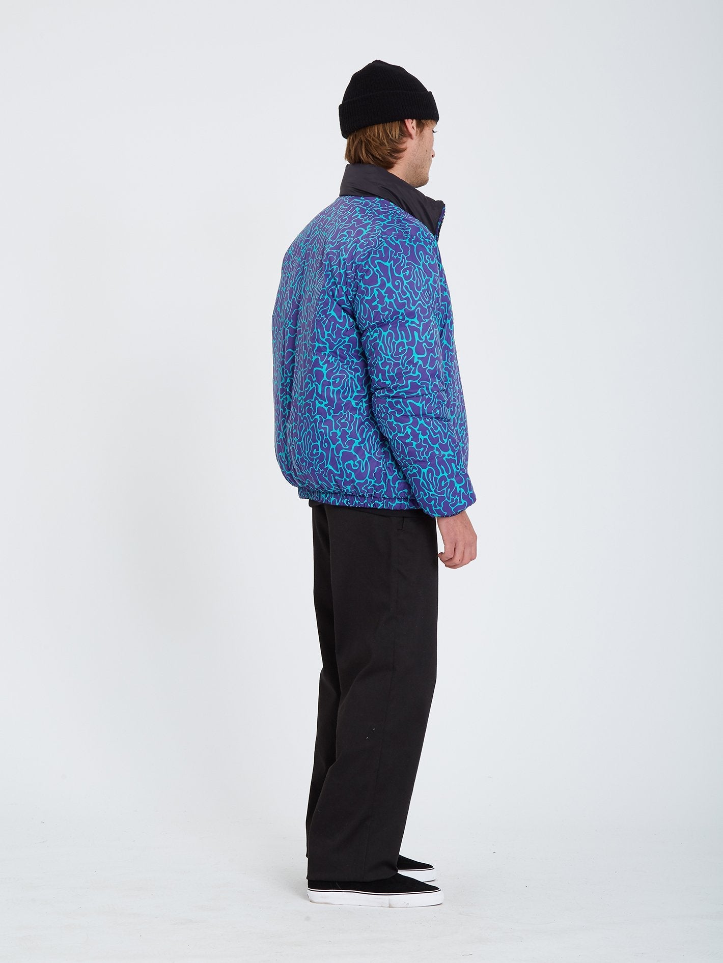 Walltz Jacket (Reversible)- BLACK