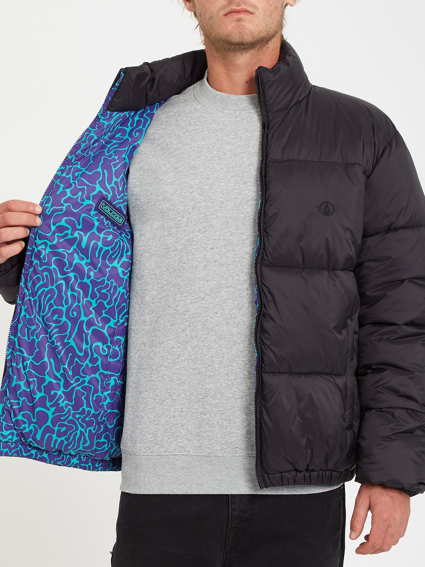 Walltz Jacket (Reversible)- BLACK