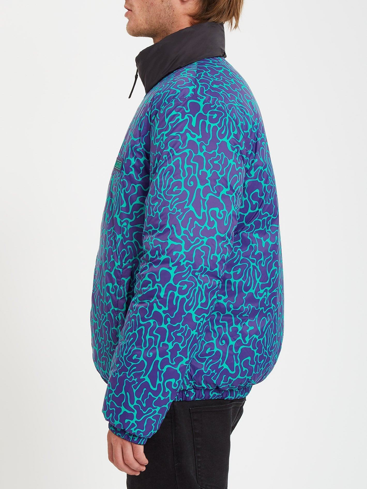 Walltz Jacket (Reversible)- BLACK