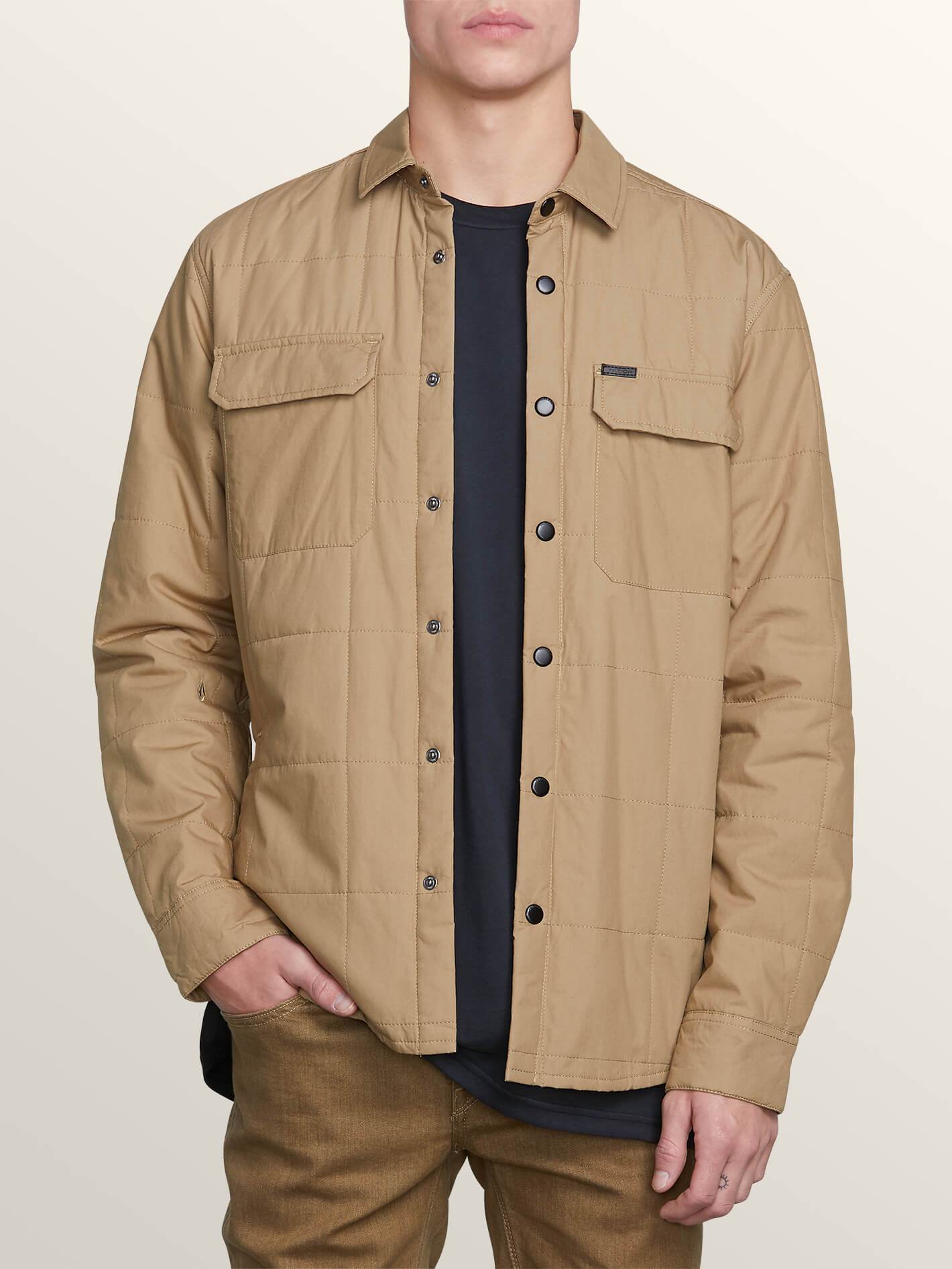 Larkin Quilted - Sand Brown