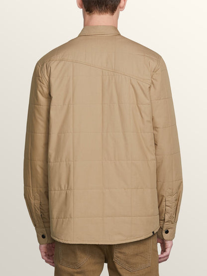 Larkin Quilted - Sand Brown