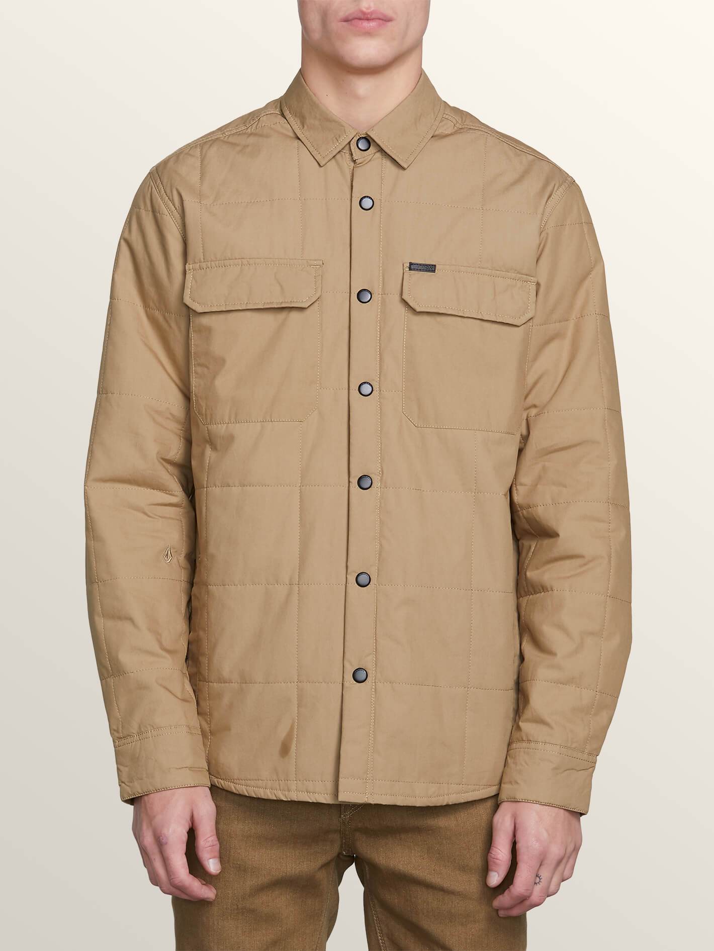 Larkin Quilted - Sand Brown