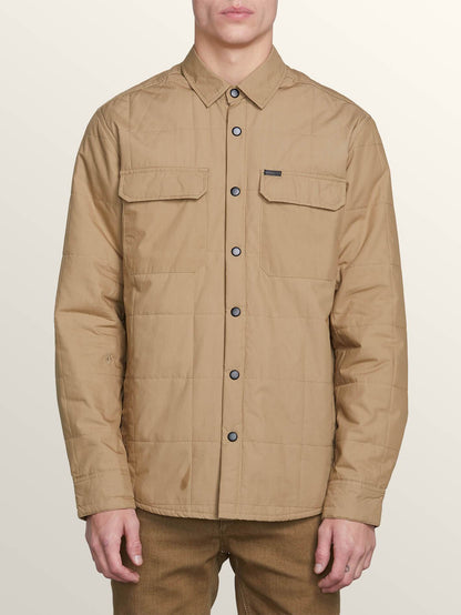 Larkin Quilted - Sand Brown