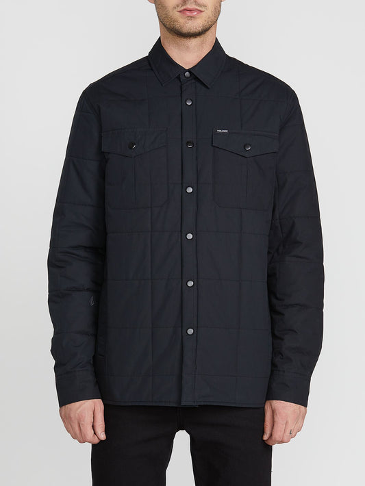 Larkin Quilted Jacket - Black