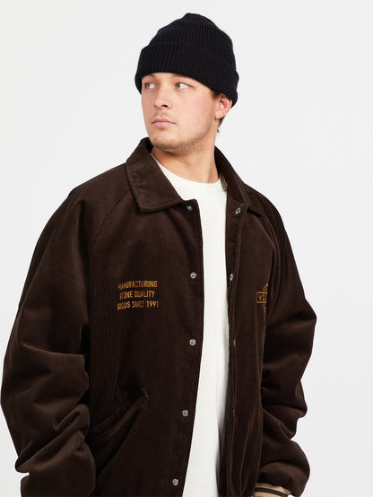 Majority Jacket - DARK BROWN