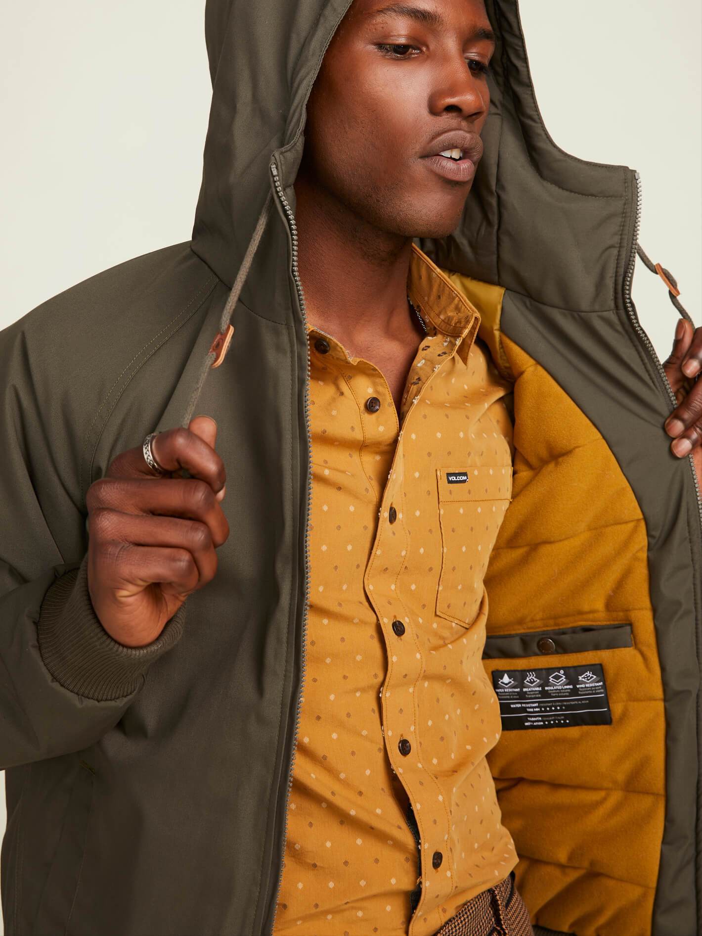 Hernan Jacket - Lead