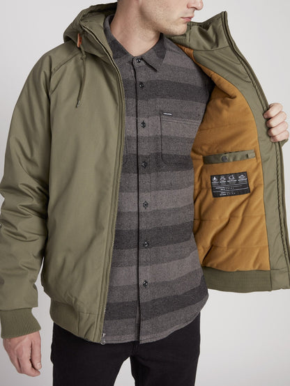 Hernan 5K Jacket - Army Green Combo