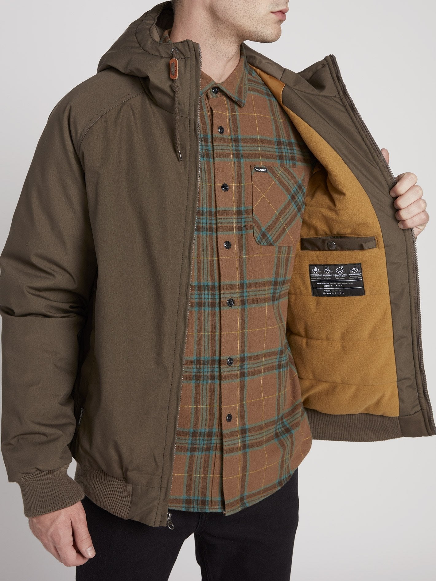 Hernan 5K Jacket - Major Brown