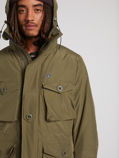 Hawstone 5K Jacket - Army Green Combo