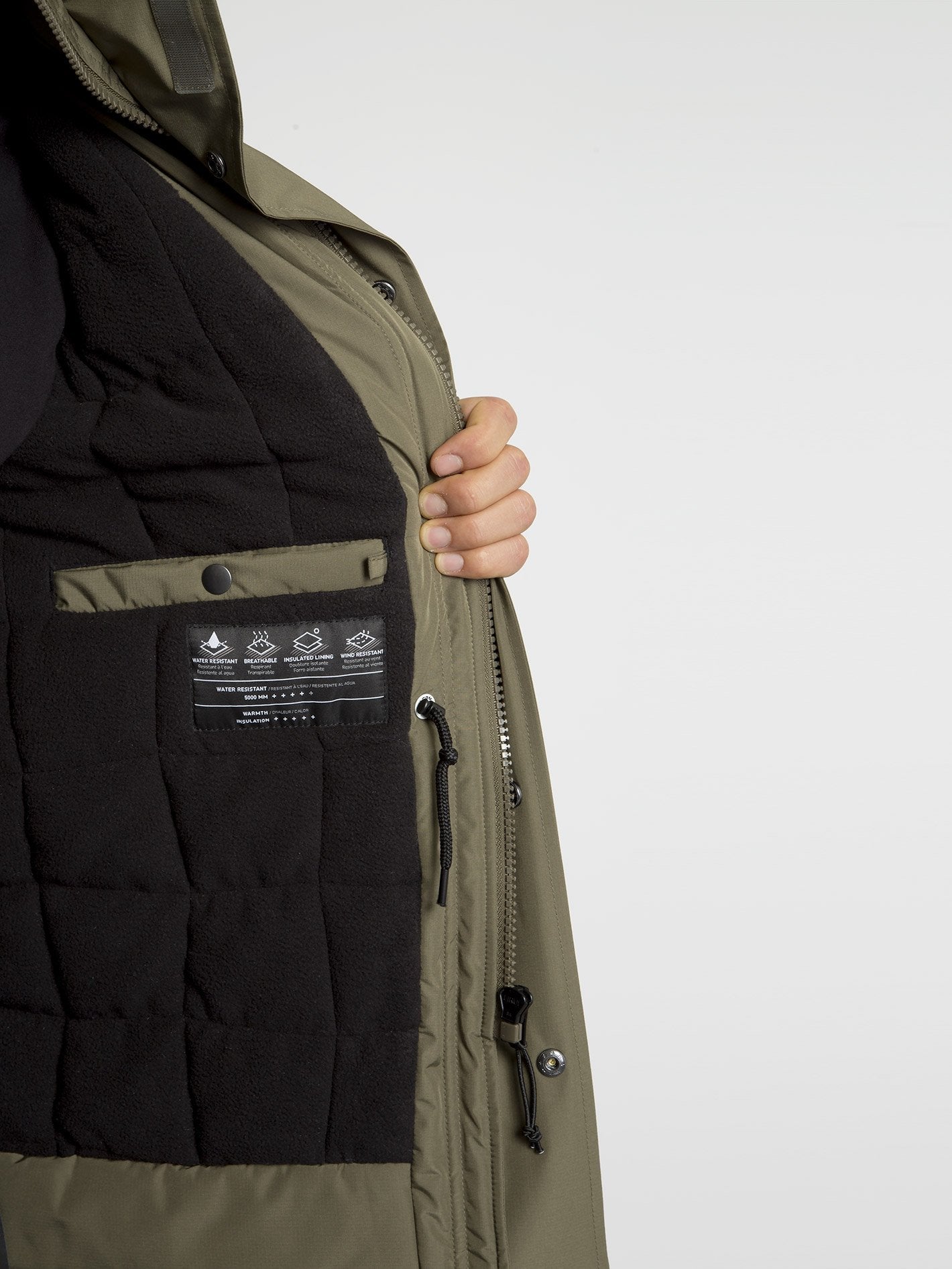 Hawstone 5K Jacket - Army Green Combo