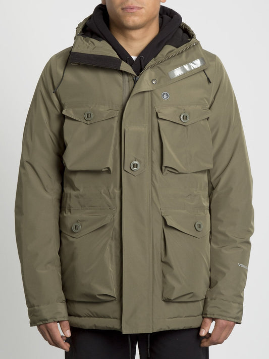 Hawstone 5K Jacket - Army Green Combo