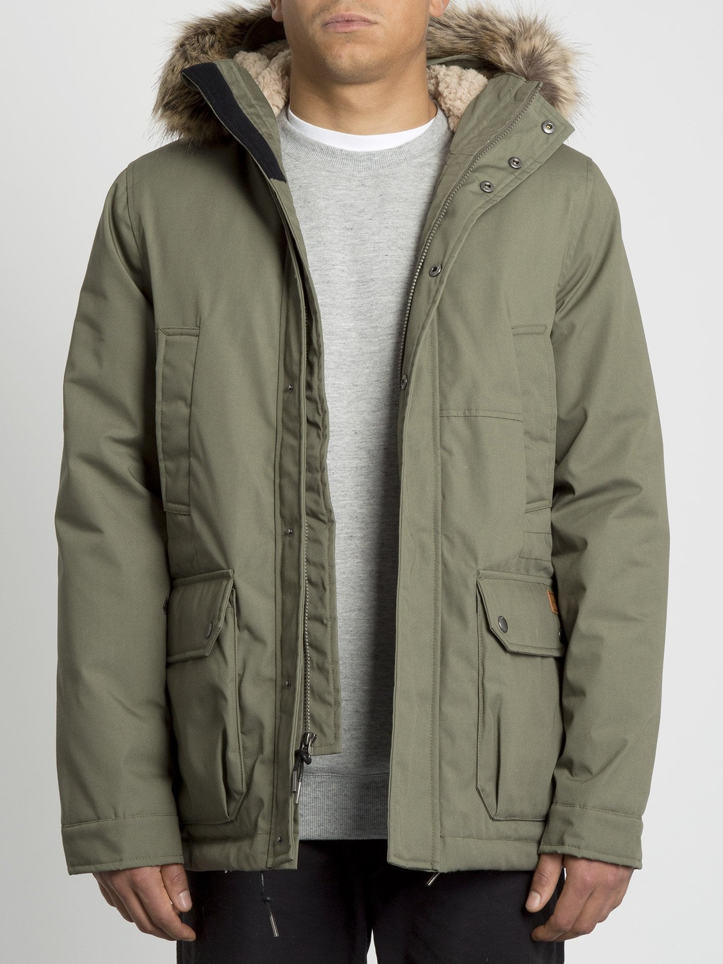 Lidward 5K Jacket - Army Green Combo