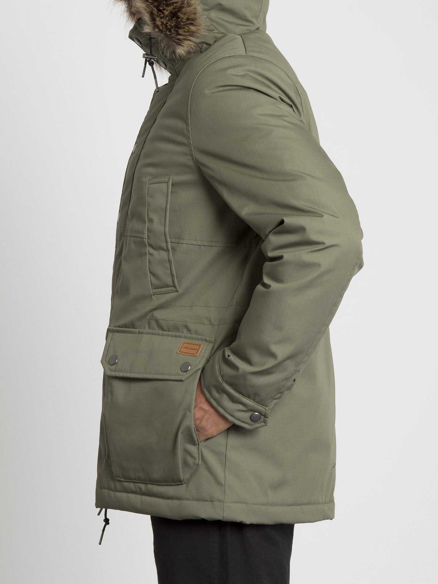 Lidward 5K Jacket - Army Green Combo