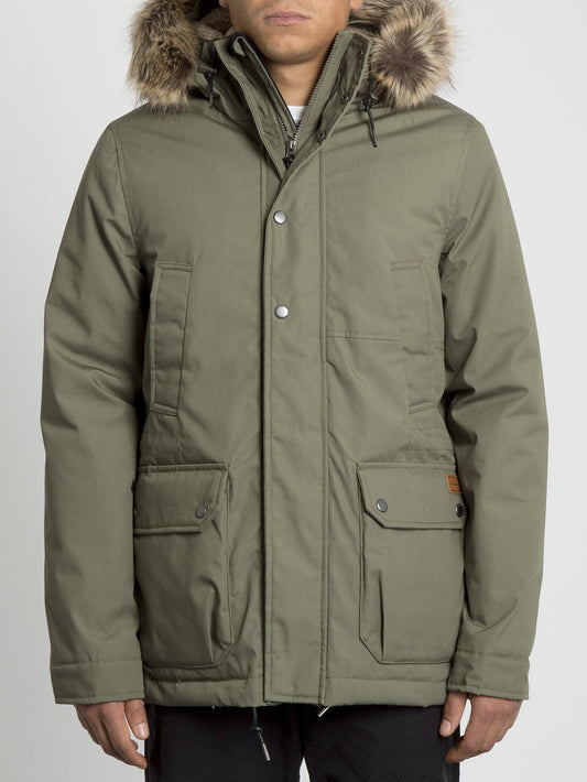 Lidward 5K Jacket - Army Green Combo