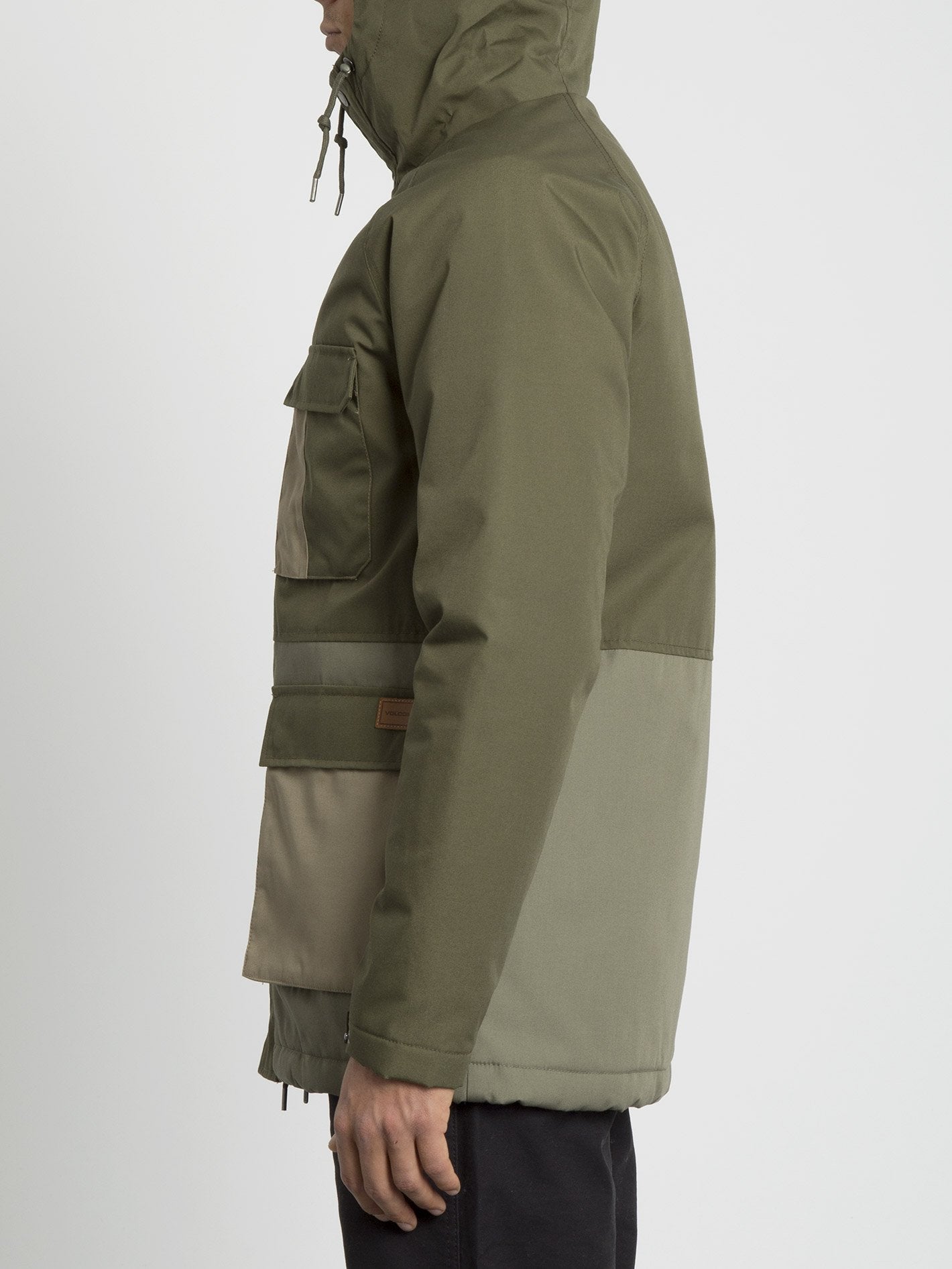 Renton Winter 5K Jacket - Army Green Combo