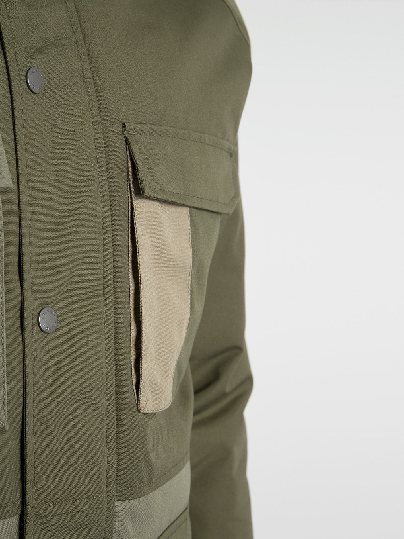 Renton Winter 5K Jacket - Army Green Combo