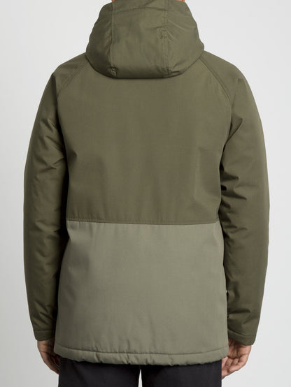 Renton Winter 5K Jacket - Army Green Combo