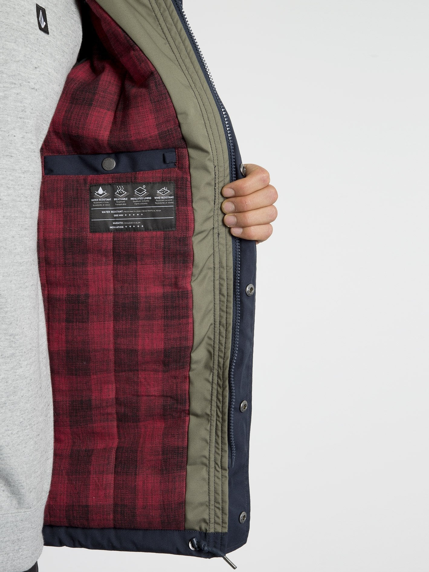 Renton Winter 5K Jacket - Navy