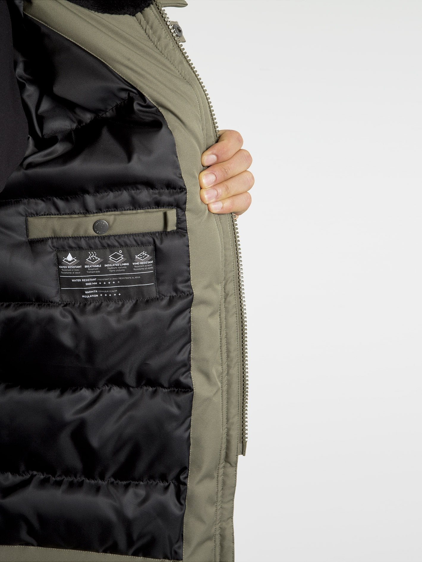 Interzone 5K Jacket - Army Green Combo