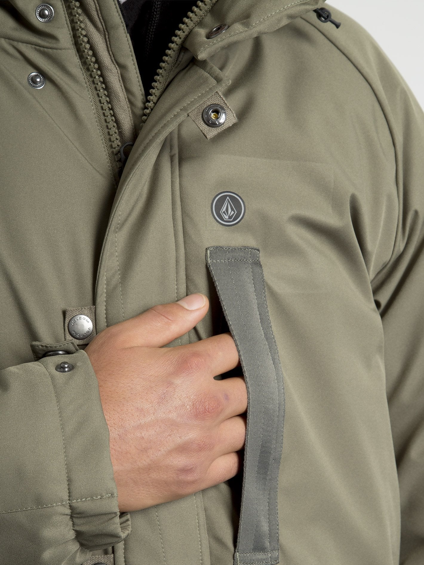 Interzone 5K Jacket - Army Green Combo