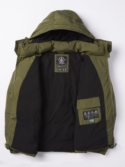 Artic Loon 5K Jacket - Army Green Combo