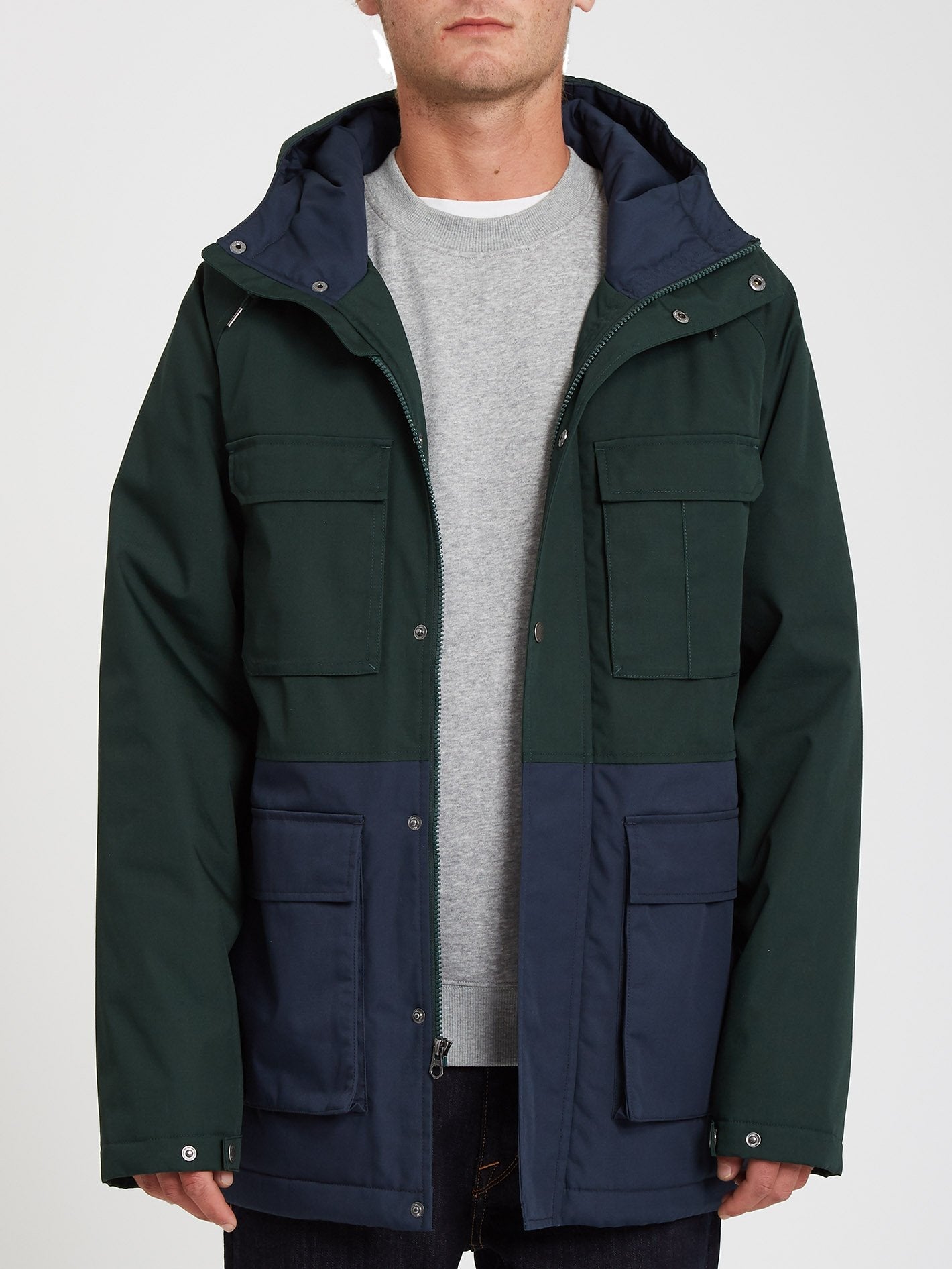 Renton Winter 5K Jacket - STONE CULTURE BLUE