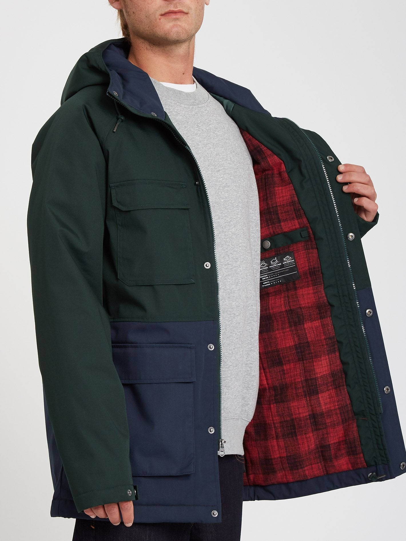 Renton Winter 5K Jacket - STONE CULTURE BLUE