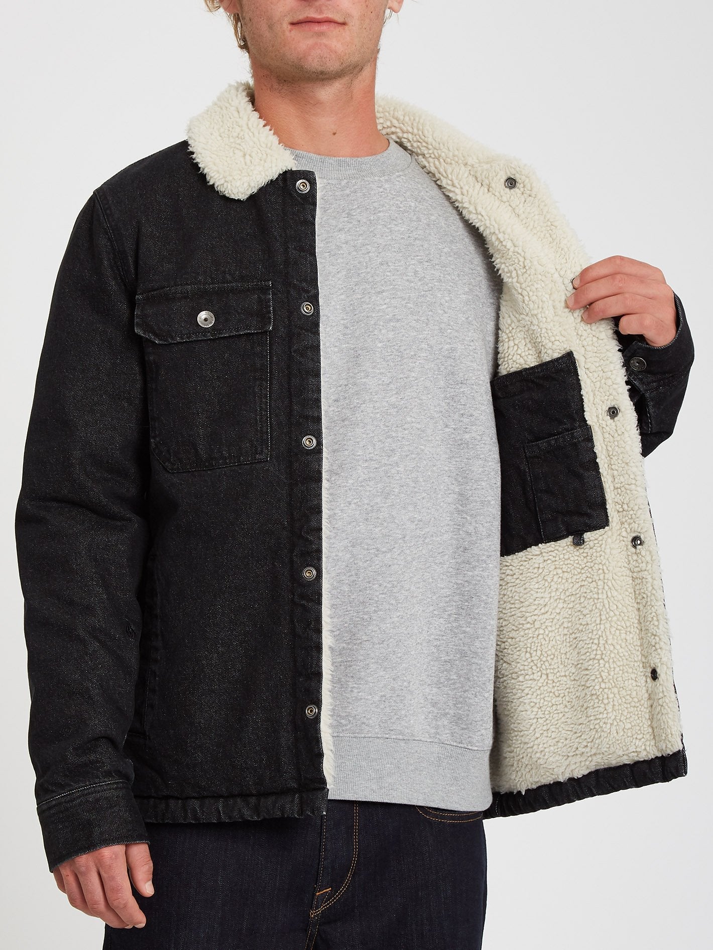 Keaton Jacket - BLACK COMBO