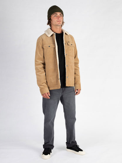 Keaton Jacket - DARK KHAKI