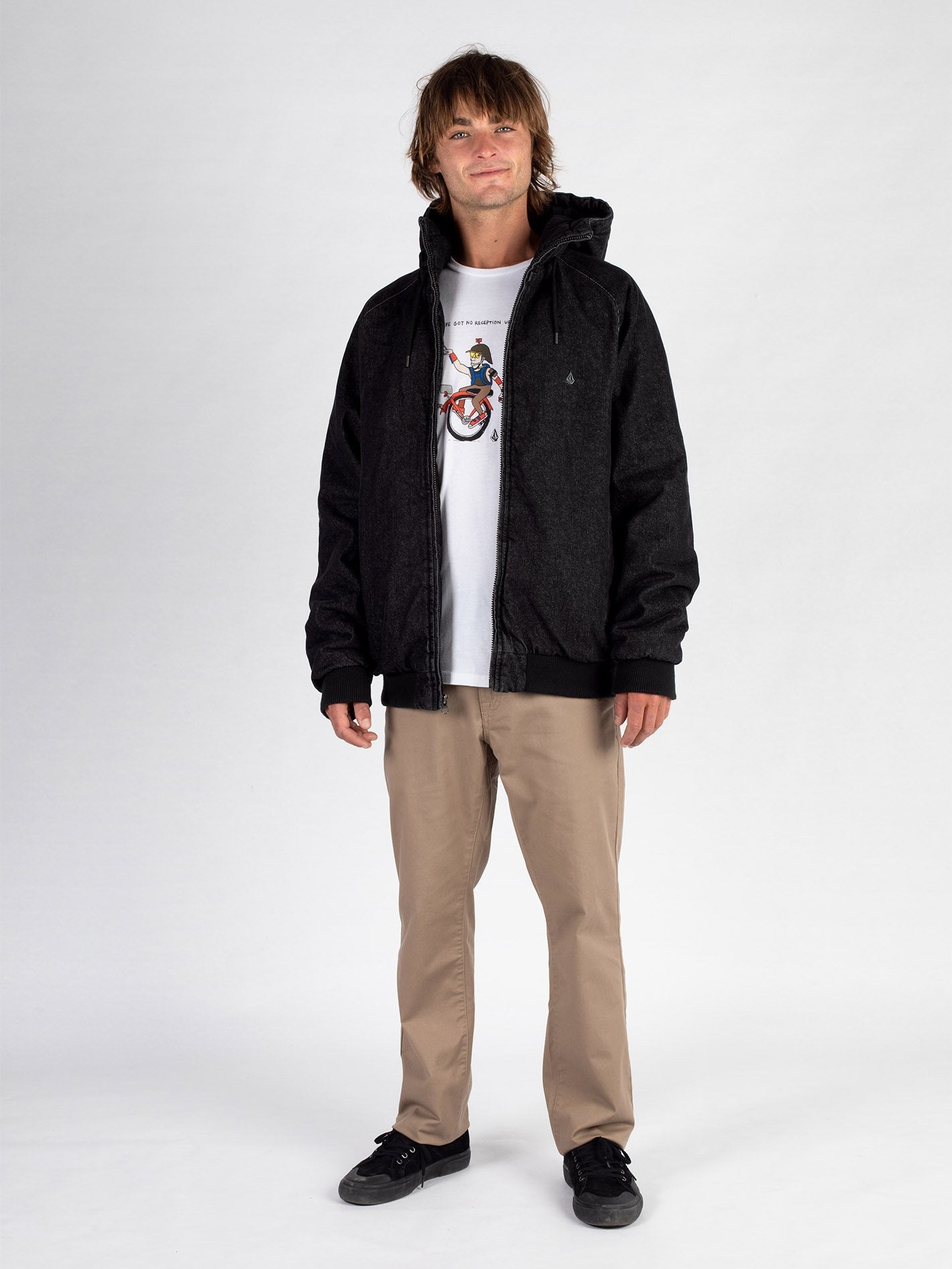 Hernan Coaster Jacket - BLACK