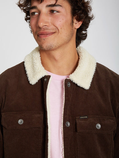 Keaton Jacket - DARK BROWN